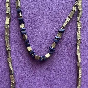 Golden Rivers Necklace